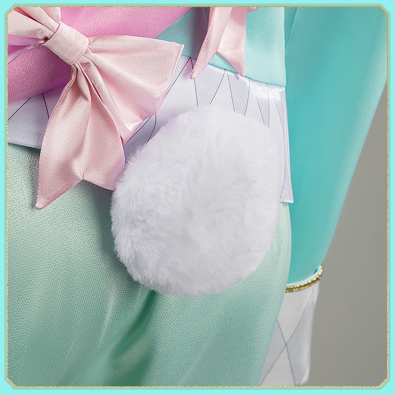 Twisted Wonderland White Rabbit Festival Silver Cosplay Costume Halloween Outfit Cosonsen Custom Made