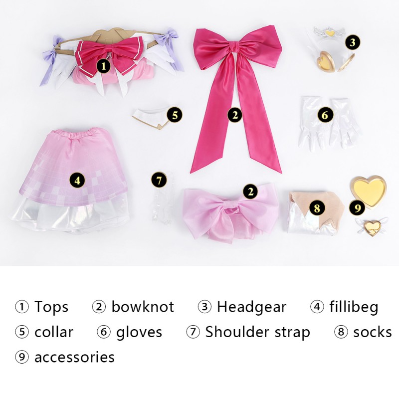 Overwatch 2 Juno Cosplay Costume Magic Girl Outfit Dress