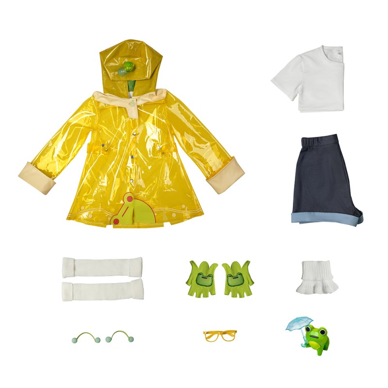 Overwatch 2 Mei Cosplay Costume Meiling Zhou Raincoat