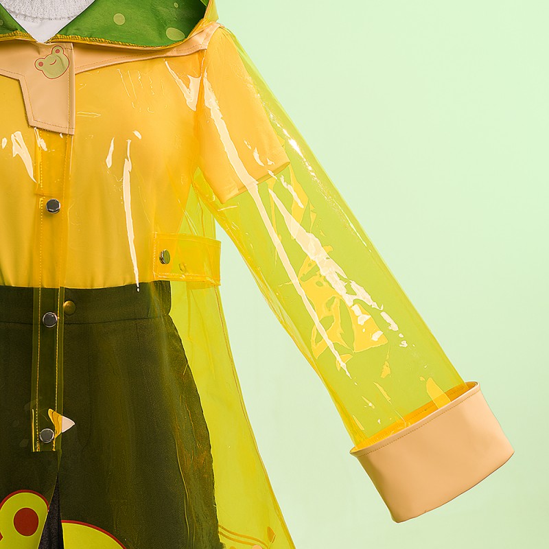 Overwatch 2 Mei Cosplay Costume Meiling Zhou Raincoat