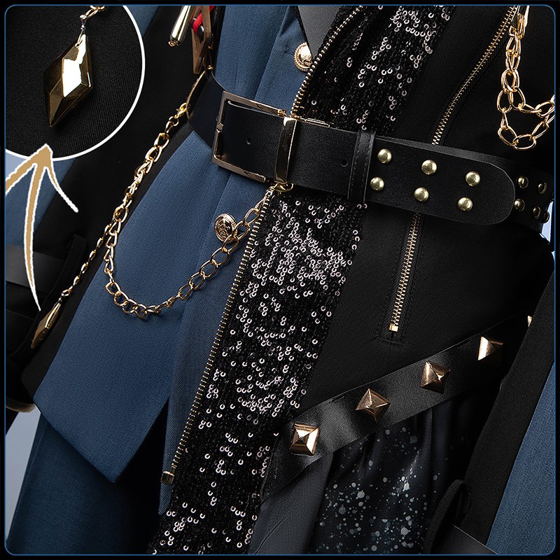 Ensemble Stars Collaboration Scout DI:Verse Kagamine Rin Cosplay Costume ASTRO FES Outfit Cosonsen Custom Made