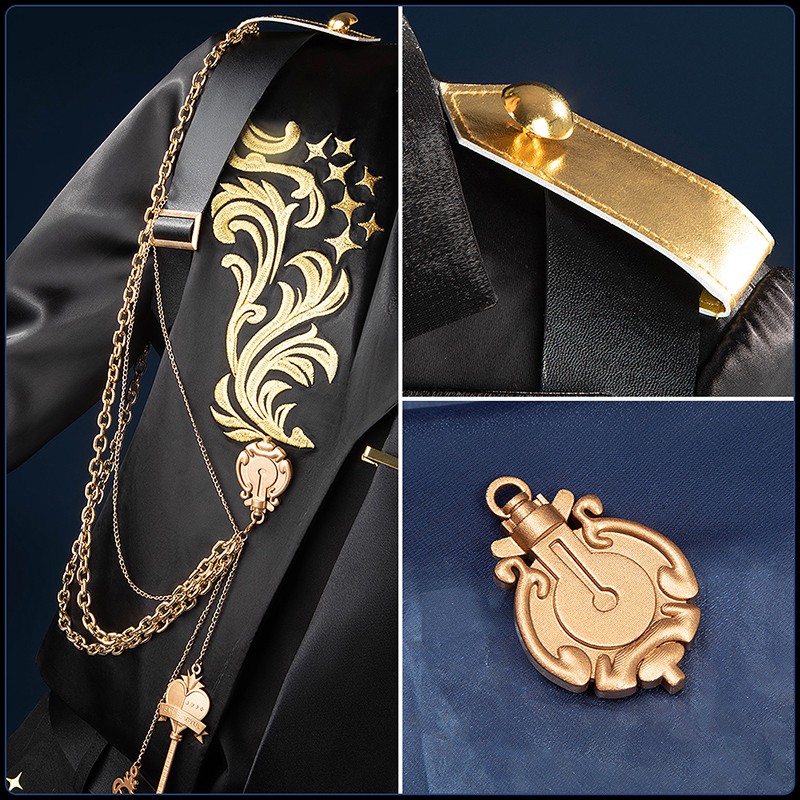 Twisted Wonderland 5th Anniversary Cosplay Costume Kalim Jamil Outfit Ceremonial Uniform Outfit Cosonsen Custom Made