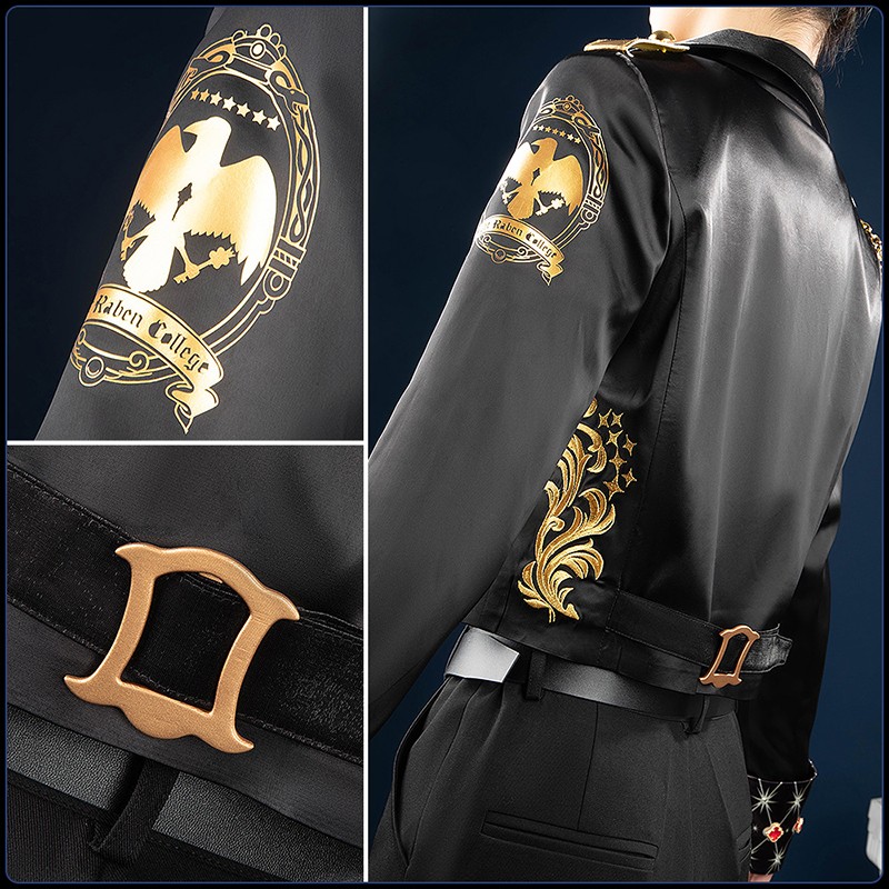Twisted Wonderland 5th Anniversary Cosplay Costume Kalim Jamil Outfit Ceremonial Uniform Outfit Cosonsen Custom Made