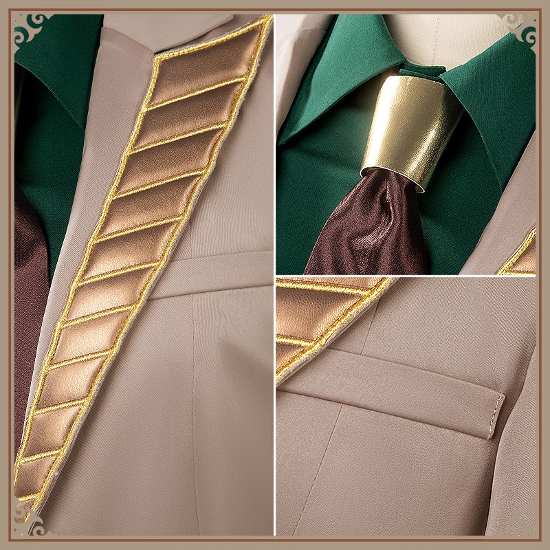 Twisted Wonderland Tapis Rouge Azul Ashengrotto Cosplay Costume Azul Luxe Couture Outfit Cosonsen Custom Made