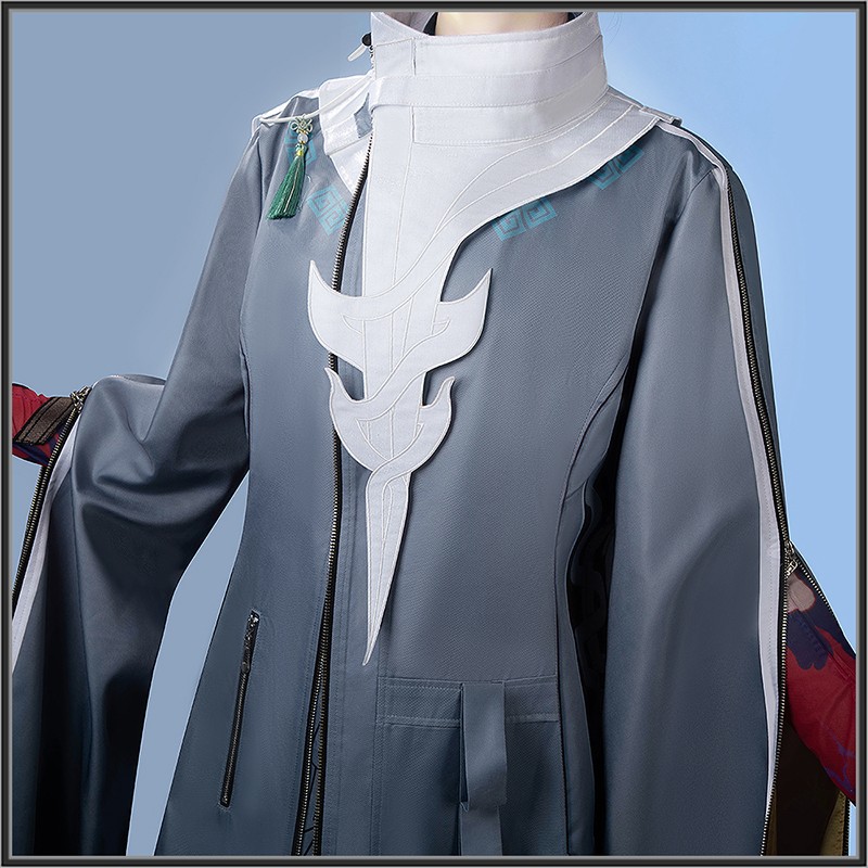 Arknights Yu Cosplay Costume Women Outfit with Horns Cosonsen Custom Made