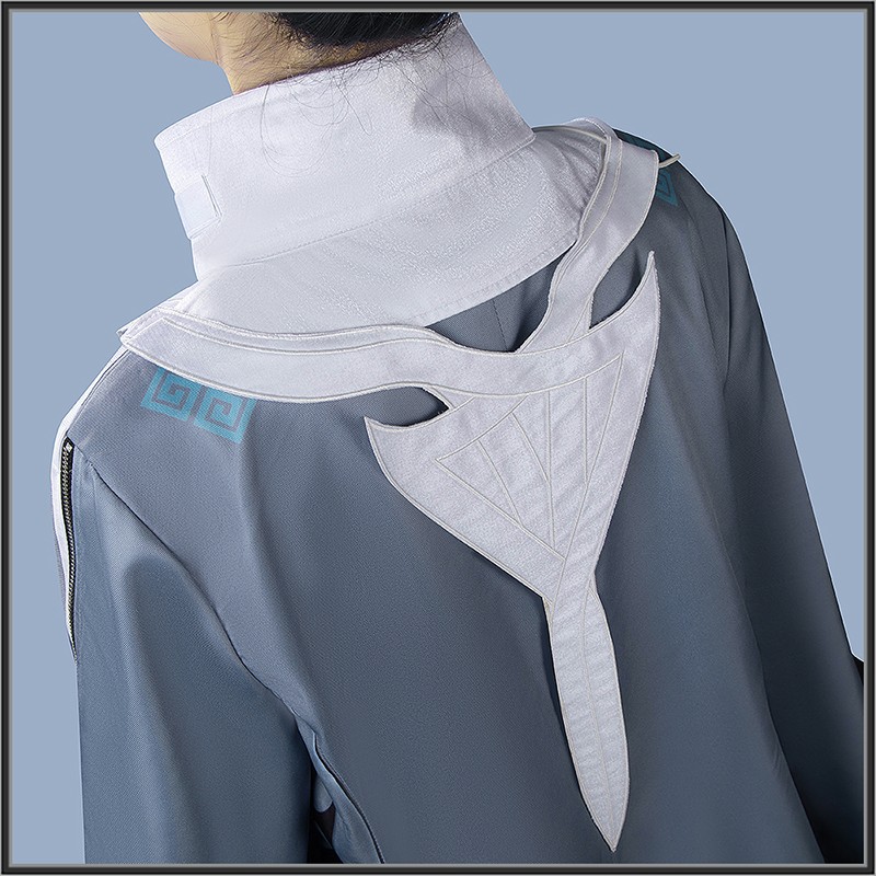 Arknights Yu Cosplay Costume Women Outfit with Horns Cosonsen Custom Made