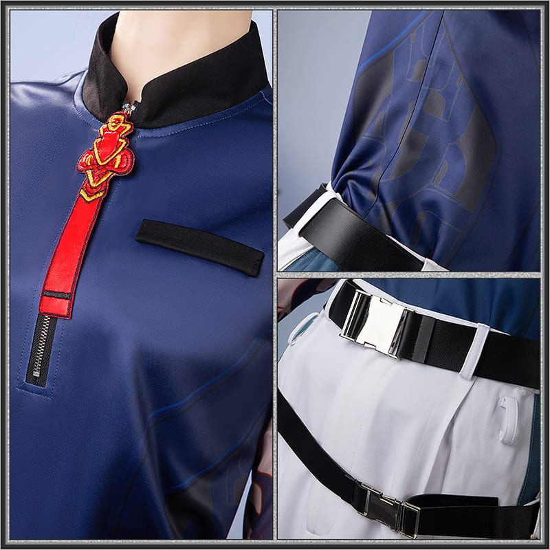 Arknights Yu Cosplay Costume Women Outfit with Horns Cosonsen Custom Made