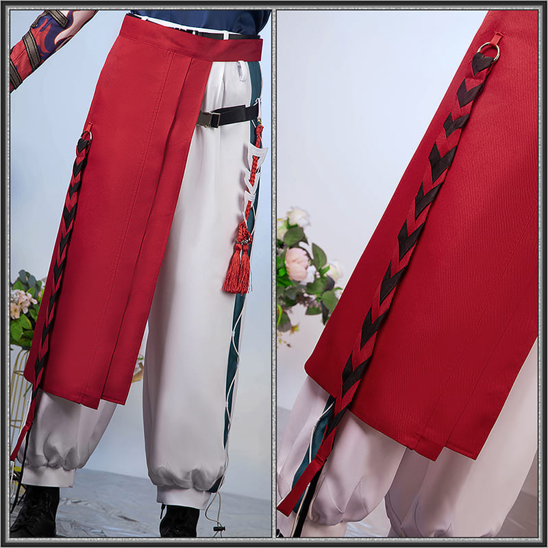 Arknights Yu Cosplay Costume Women Outfit with Horns Cosonsen Custom Made