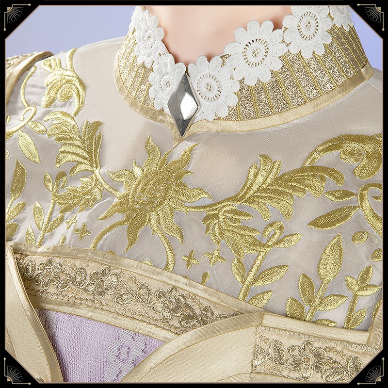 Twisted Wonderland Riddle Rosehearts Cosplay Costume Night Sky's Chiffon Outfit Cosonsen Custom Made