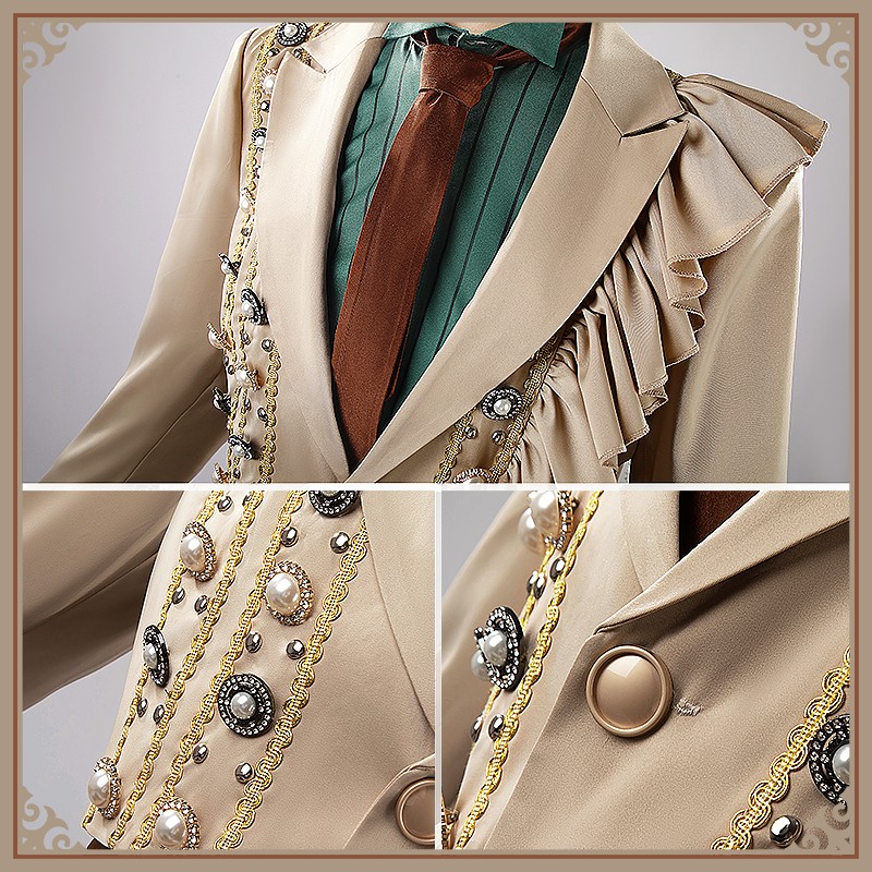 Twisted Wonderland Tapis Rouge Ace Trappola Cosplay Costume Luxe Couture Outfit Cosonsen Custom Made