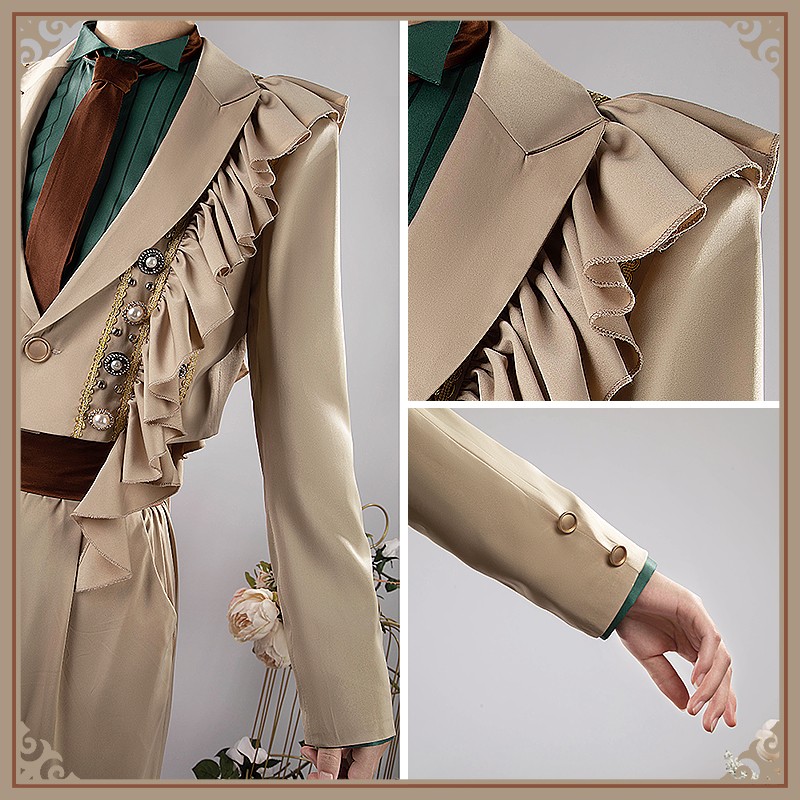 Twisted Wonderland Tapis Rouge Ace Trappola Cosplay Costume Luxe Couture Outfit Cosonsen Custom Made