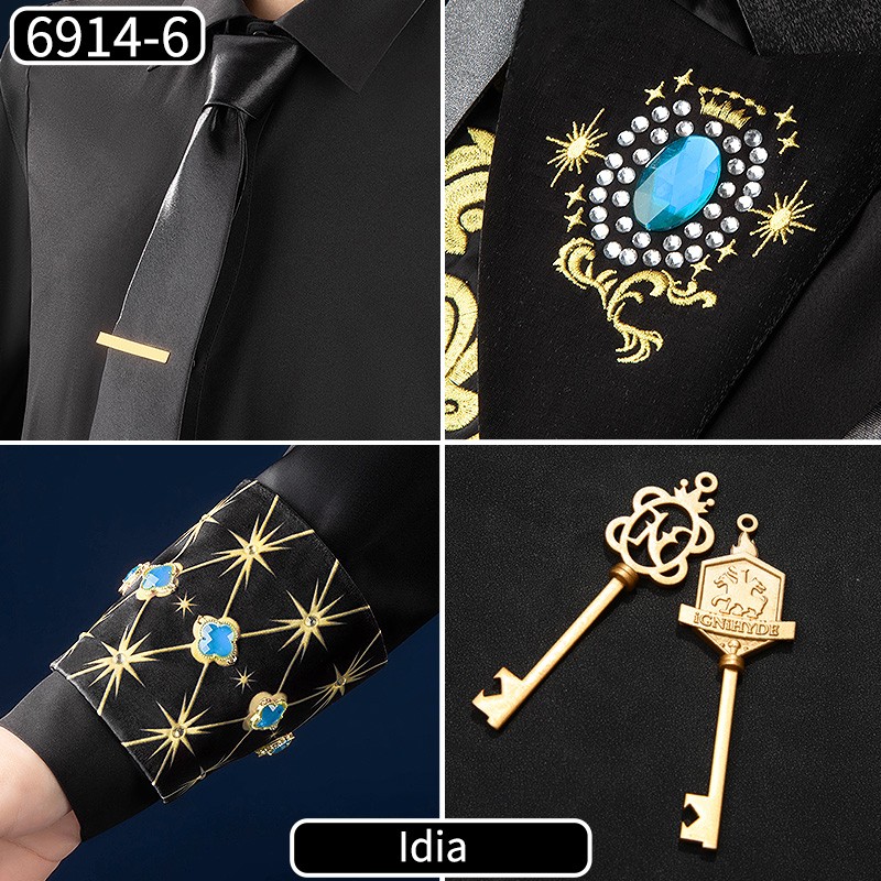 Twisted Wonderland 5th Anniversary Cosplay Costume Ace Cater Deuce Trey Riddle Outfit Ceremonial Uniform Outfit Cosonsen Custom Made