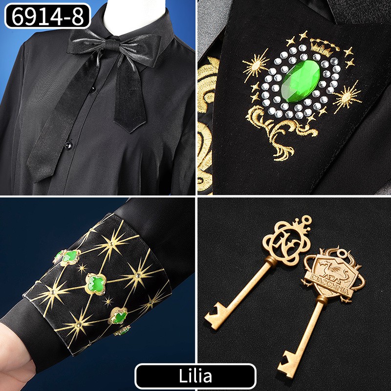 Twisted Wonderland 5th Anniversary Cosplay Costume Ace Cater Deuce Trey Riddle Outfit Ceremonial Uniform Outfit Cosonsen Custom Made