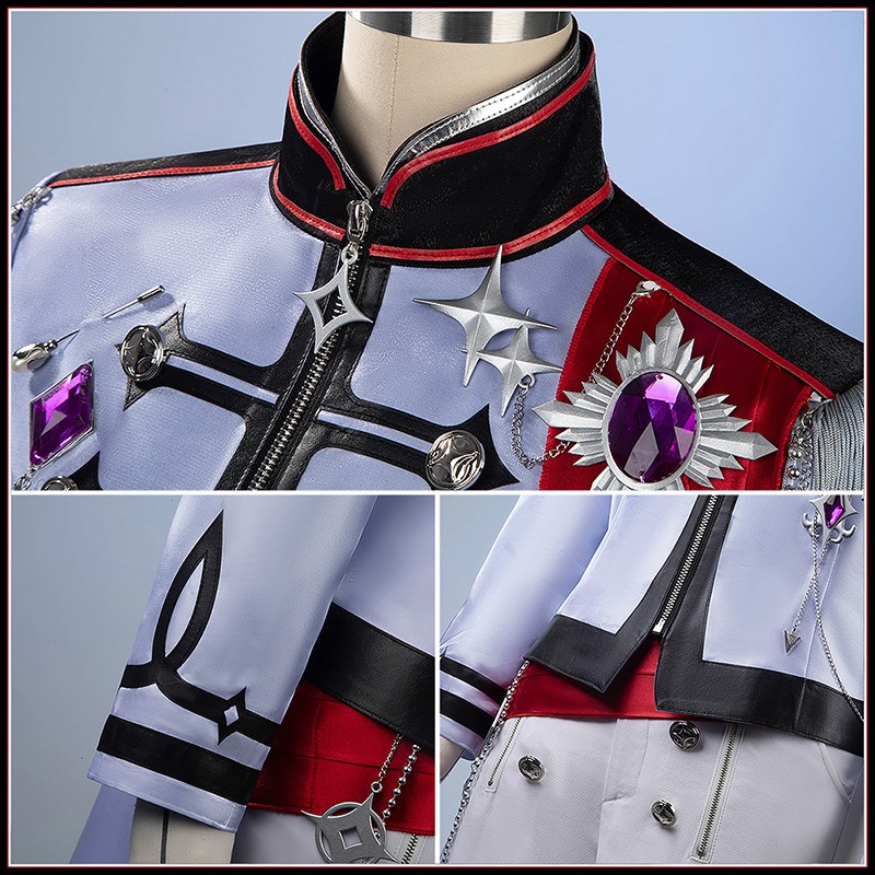 NIJISANJI EN BY THE BEAT Freodore Cosplay Costume Satellite FreoChrome Outfit Cosonsen Custom Made