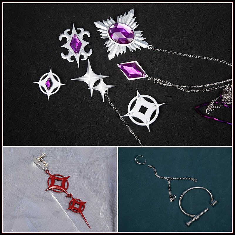 NIJISANJI EN BY THE BEAT Freodore Cosplay Costume Satellite FreoChrome Outfit Cosonsen Custom Made