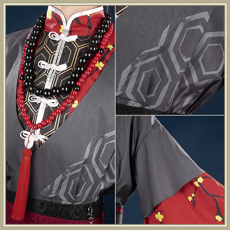 NIJISANJI Chinese Picture Scroll Yumeoi Kakeru Cosplay Costume Chinese Style Outfit Cosonsen Custom Made