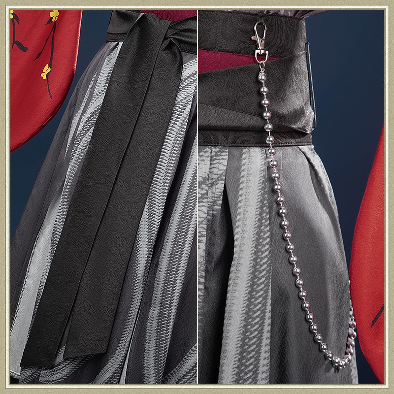 NIJISANJI Chinese Picture Scroll Yumeoi Kakeru Cosplay Costume Chinese Style Outfit Cosonsen Custom Made