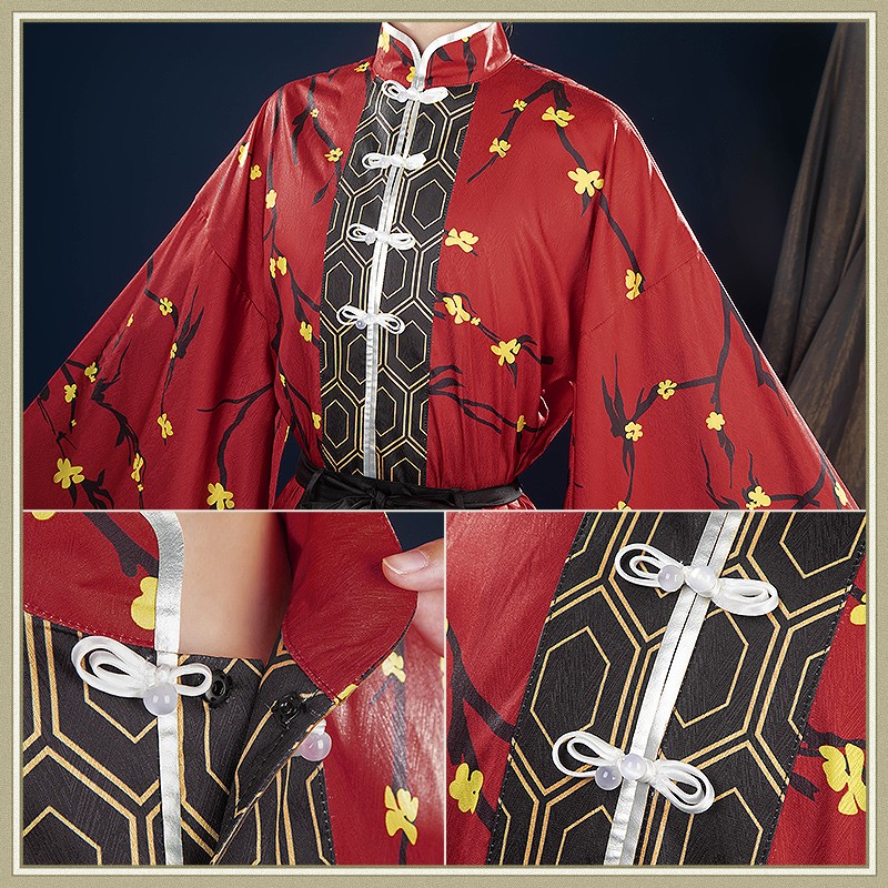NIJISANJI Chinese Picture Scroll Yumeoi Kakeru Cosplay Costume Chinese Style Outfit Cosonsen Custom Made