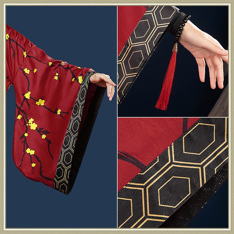 NIJISANJI Chinese Picture Scroll Yumeoi Kakeru Cosplay Costume Chinese Style Outfit Cosonsen Custom Made