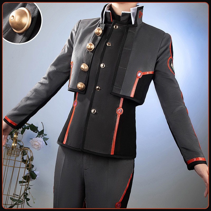 Fate Grand Order FGO Kishinami Hakuno Cosplay Costume Male Outfit Cosonsen Custom Made