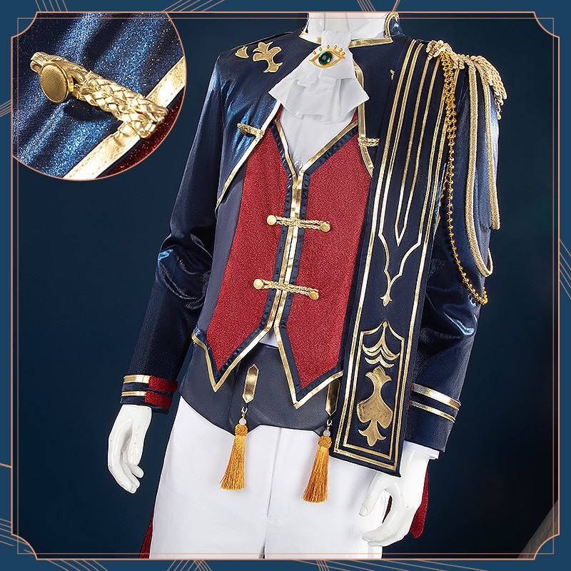 NIJISANJI Joe Rikiichi Cosplay Costume 5th Anniversary LIVE SYMPHONIA Outfit Cosonsen Custom Made