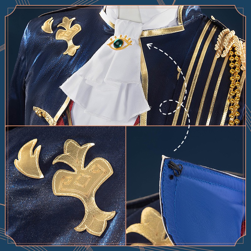 NIJISANJI Joe Rikiichi Cosplay Costume 5th Anniversary LIVE SYMPHONIA Outfit Cosonsen Custom Made