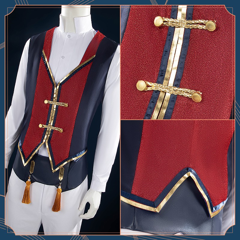 NIJISANJI Joe Rikiichi Cosplay Costume 5th Anniversary LIVE SYMPHONIA Outfit Cosonsen Custom Made