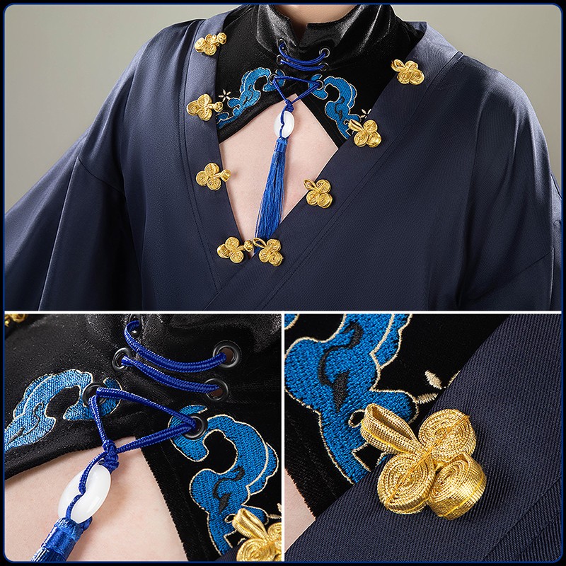 NIJISANJI Chinese Picture Scroll Milan Kestrel Cosplay Costume Chinese Style Outfit Cosonsen Custom Made