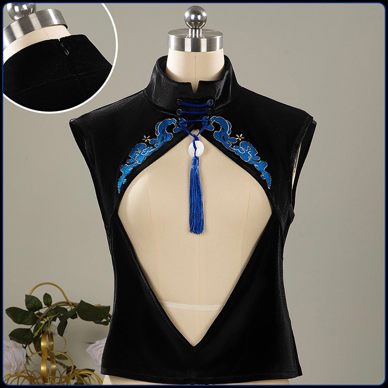 NIJISANJI Chinese Picture Scroll Milan Kestrel Cosplay Costume Chinese Style Outfit Cosonsen Custom Made