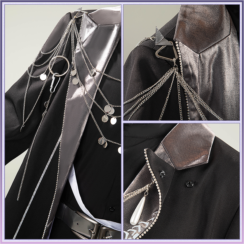 NIJISANJI NIJI HOLIC Ibrahim Cosplay Costume Virtual Youtuber Outfit Fullset Cosonsen Custom Made