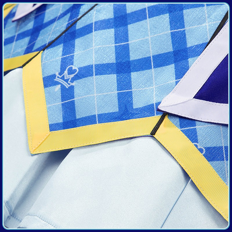 Kimi to Idol Precure Cure Wink Cosplay Costume You and Idol Precure Nana Aokaze Dress Outfit Cosonsen Custom Made