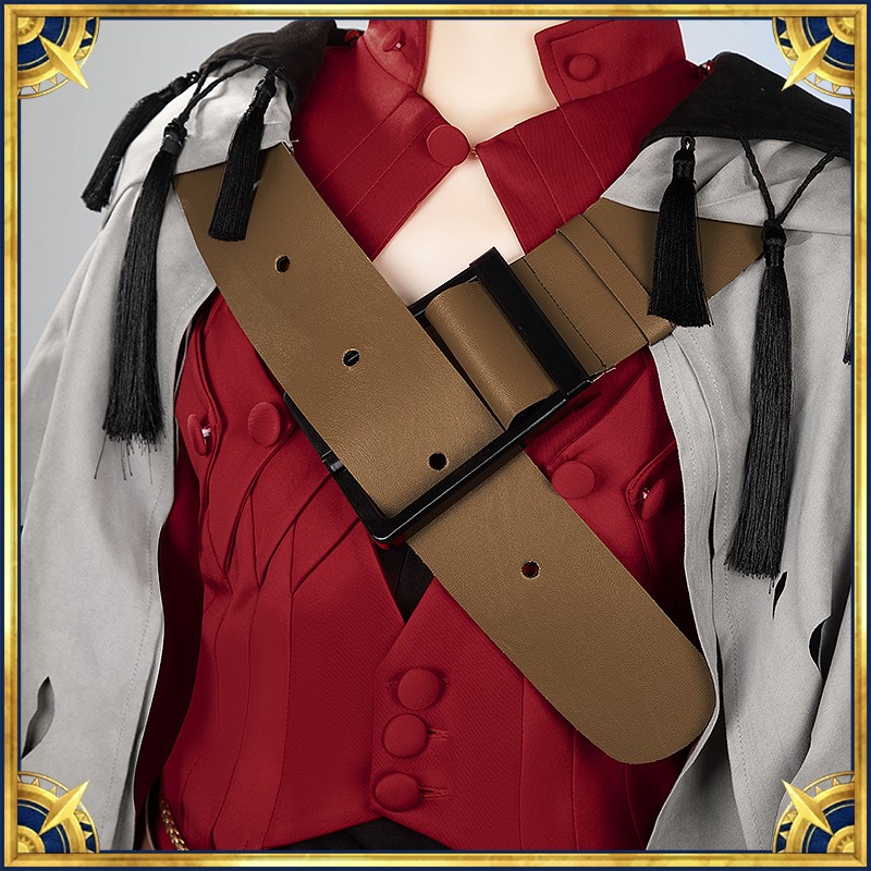 Fate Grand Order Dante Alighieri Cosplay Costume Stage 2 FGO ダンテ Outfit with Clock Cosonsen Custom Made