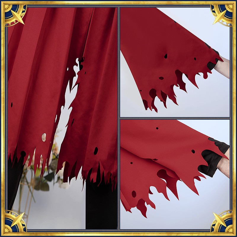 Fate Grand Order Dante Alighieri Cosplay Costume Stage 2 FGO ダンテ Outfit with Clock Cosonsen Custom Made