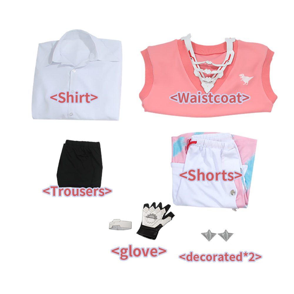Nijisanji Virtual Youtuber Akagi Wen Cosplay Costume Before Halloween Outfits Cosonsen Custom Made