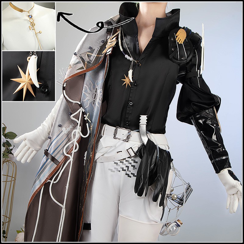 Game Arknights Cosplay Thorns The Lodestar Cosplay Costume Premium Fullset Cosonsen Custom Made
