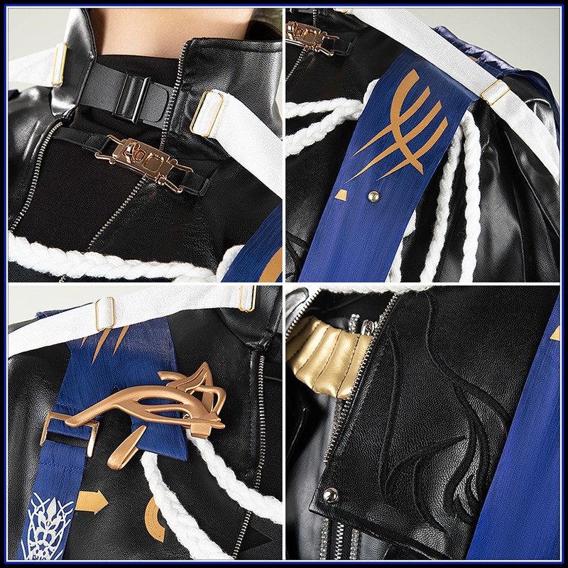 Arknights Andoain Cosplay Costume Men Outfit Cosonsen Custom Made