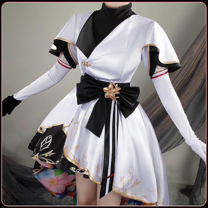 Umamusume Pretty Derby Curren Bouquet d'Or Cosplay Costume Gorgeous Women Dress Outfit Cosonsen Custom Made
