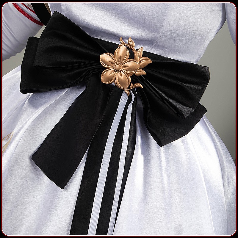 Umamusume Pretty Derby Curren Bouquet d'Or Cosplay Costume Gorgeous Women Dress Outfit Cosonsen Custom Made