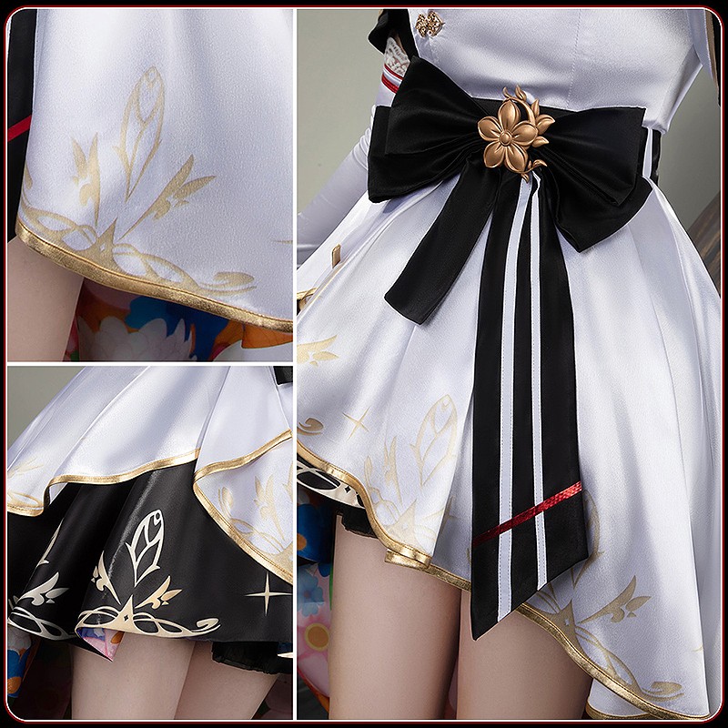 Umamusume Pretty Derby Curren Bouquet d'Or Cosplay Costume Gorgeous Women Dress Outfit Cosonsen Custom Made