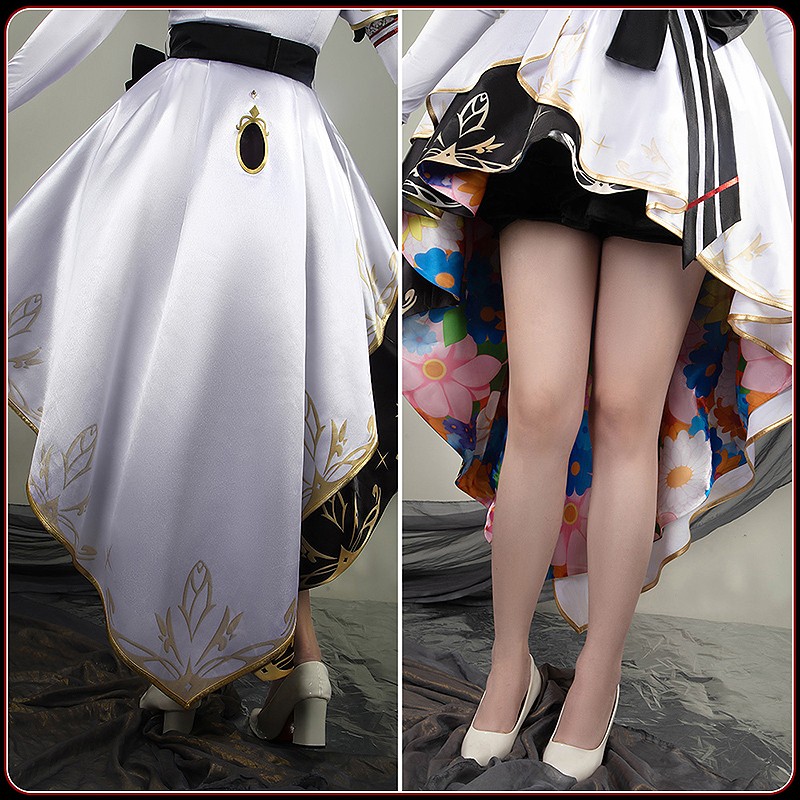 Umamusume Pretty Derby Curren Bouquet d'Or Cosplay Costume Gorgeous Women Dress Outfit Cosonsen Custom Made
