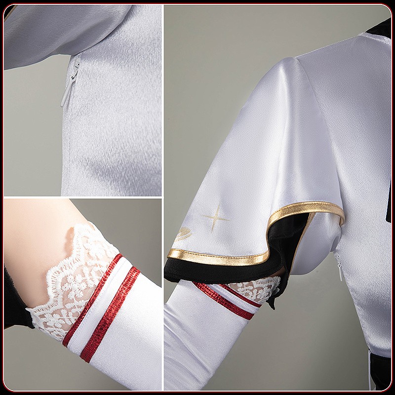Umamusume Pretty Derby Curren Bouquet d'Or Cosplay Costume Gorgeous Women Dress Outfit Cosonsen Custom Made