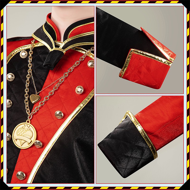 Anime Twisted Wonderland Heartslabyul Trey Clover Cosplay Costume Trey Queen's Chef Coat Outfit Cosonsen Custom Made
