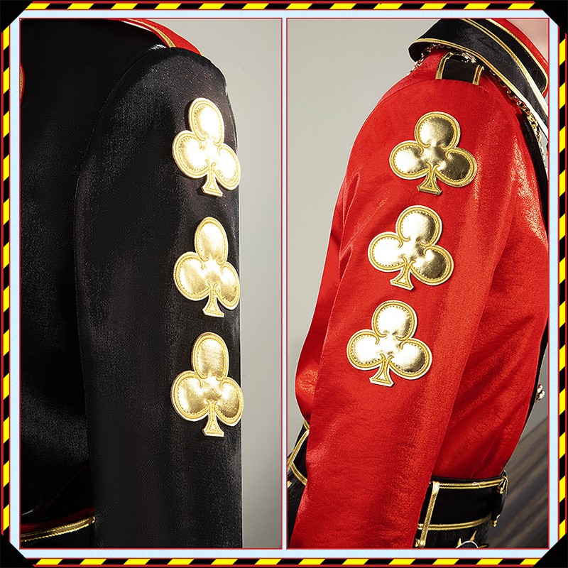 Anime Twisted Wonderland Heartslabyul Trey Clover Cosplay Costume Trey Queen's Chef Coat Outfit Cosonsen Custom Made