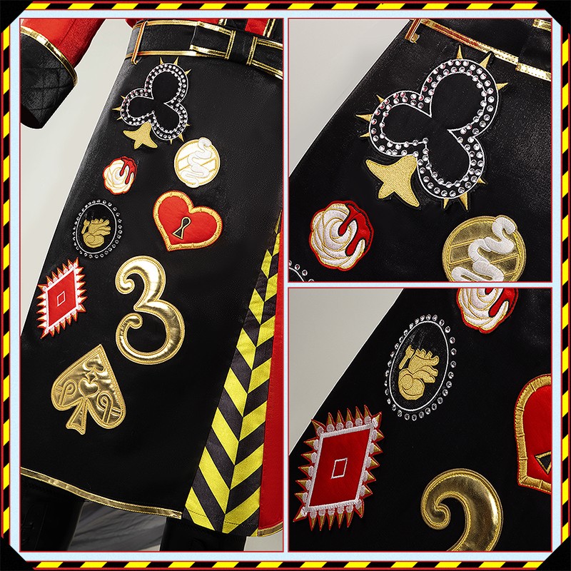 Anime Twisted Wonderland Heartslabyul Trey Clover Cosplay Costume Trey Queen's Chef Coat Outfit Cosonsen Custom Made