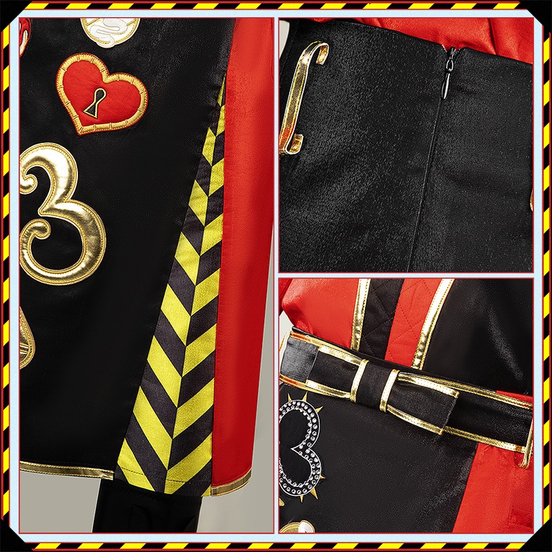 Anime Twisted Wonderland Heartslabyul Trey Clover Cosplay Costume Trey Queen's Chef Coat Outfit Cosonsen Custom Made