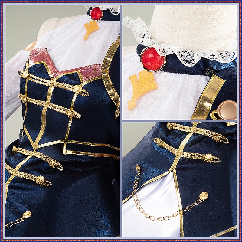 Virtual YouTuber Nijisanji Ange Katrina Cosplay Costume SYMPHONIA 5th Anniversary Live Outfit Cosonsen Custom Made