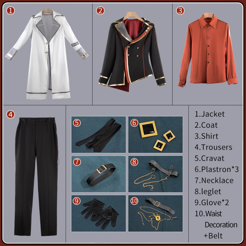 Ensemble Stars Graceful Punishment Yuzuru Fushimi Nagisa Ran Mika Kagehira Rei Sakuma Izumi Sena Cosplay Costume Men Uniform Outfit Cosonsen Custom Made