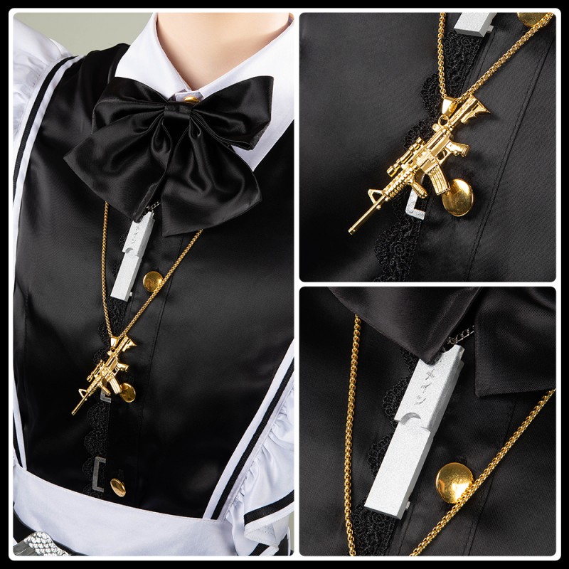 Vtuber Nijisanji Kanae Maid Cosplay Costume 叶メイド Outfit Cosonsen Custom Made