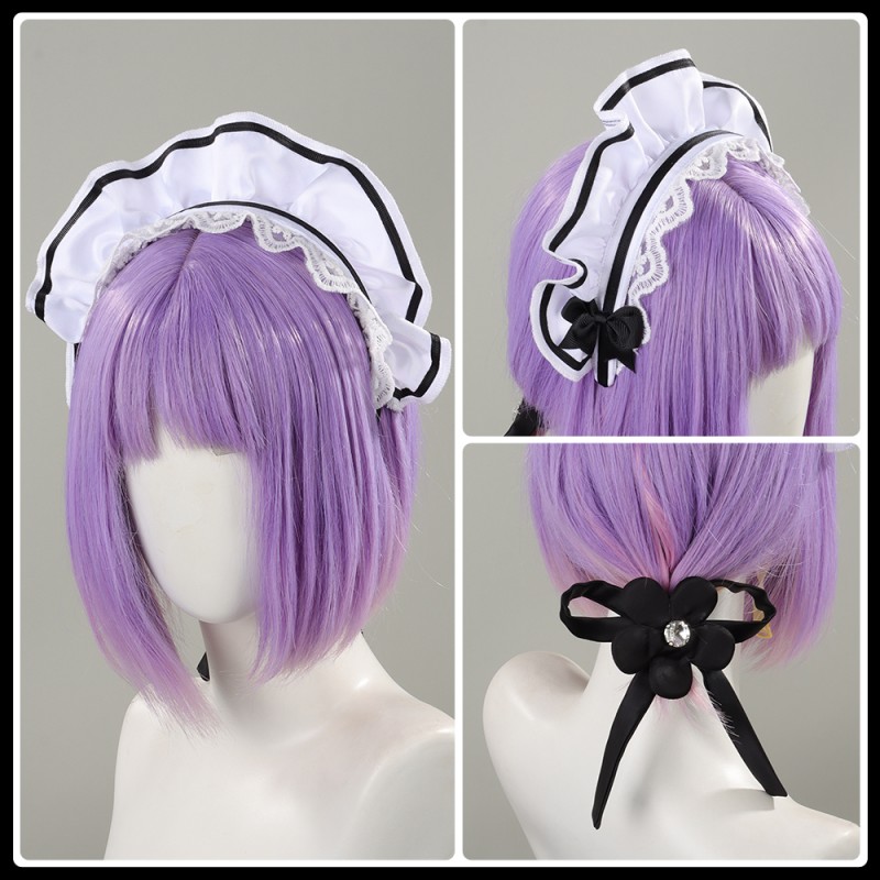 Vtuber Nijisanji Kanae Maid Cosplay Costume 叶メイド Outfit Cosonsen Custom Made