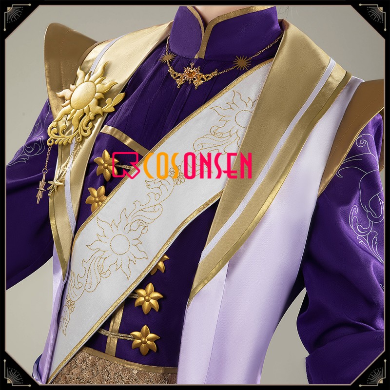 Twisted Wonderland Heartslabyul Deuce Spade Cosplay Costume Night Sky Chiffon Outfit Cosonsen Custom Made